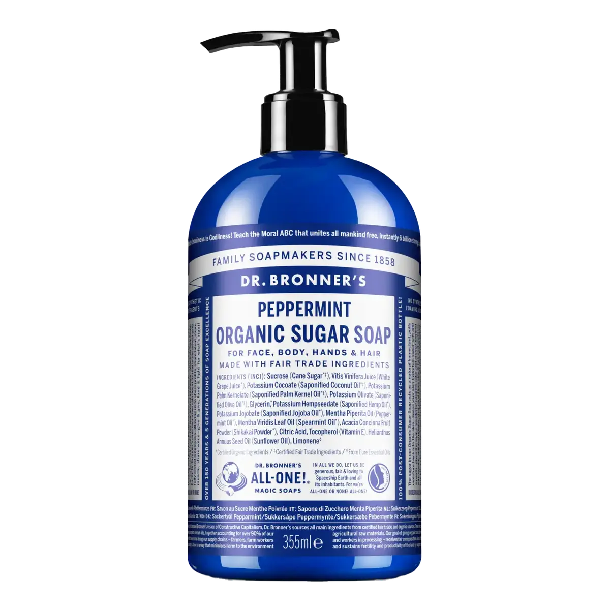 Dr. Bronner's økologisk sukkersåpe