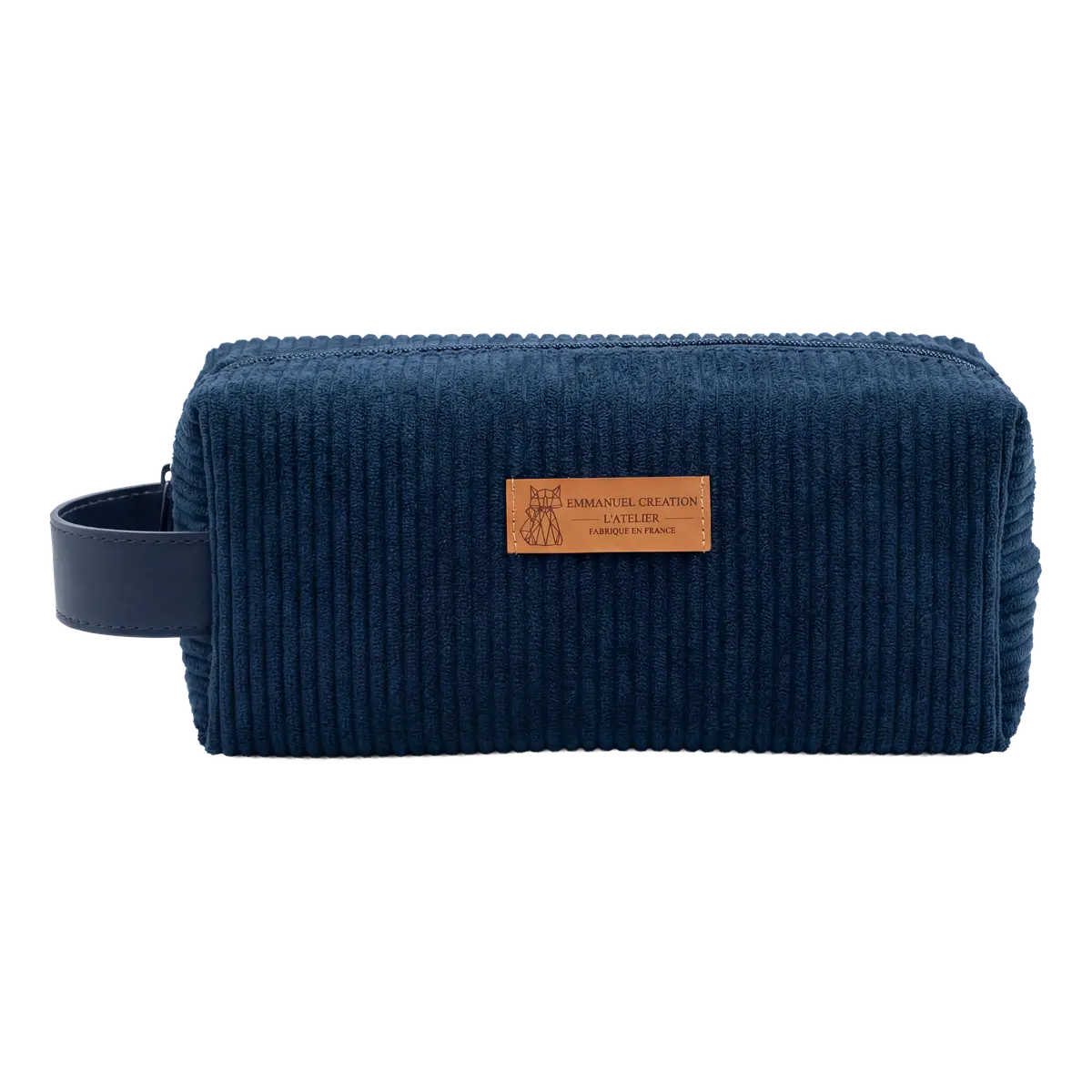 Emmanuel Creation L'atelier Corduroy liten toalettmappe