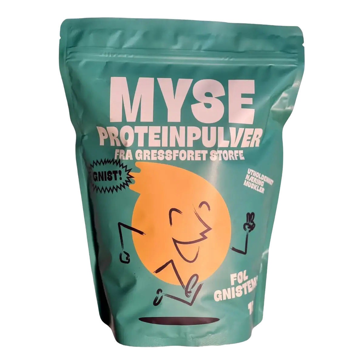 GNIST! Myseprotein (whey) pose 1kg