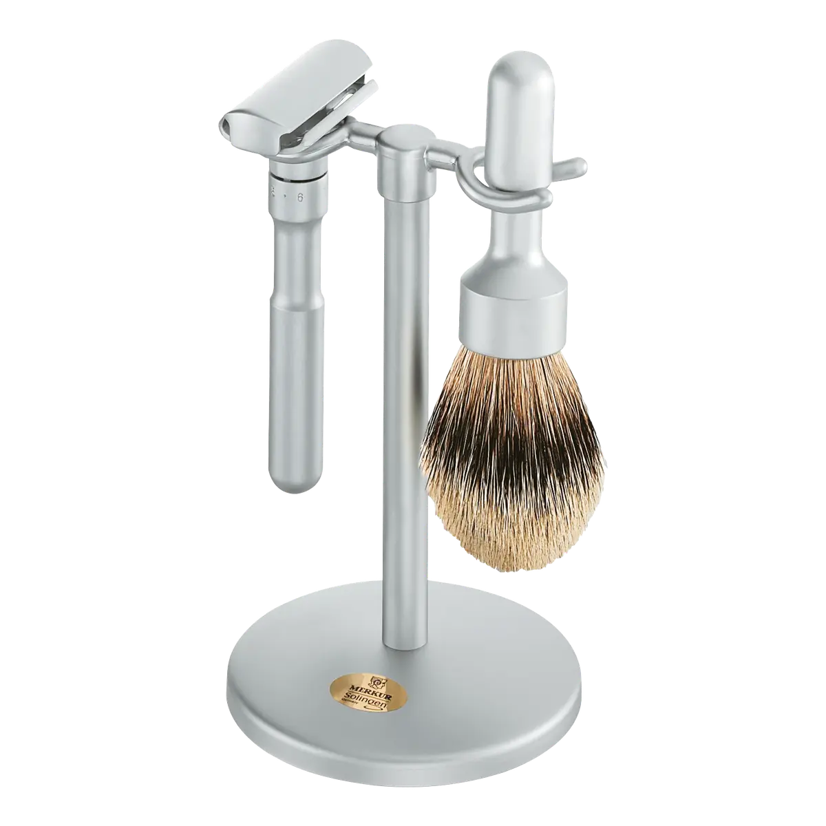 Merkur Futur Silvertip barbersett 3 deler