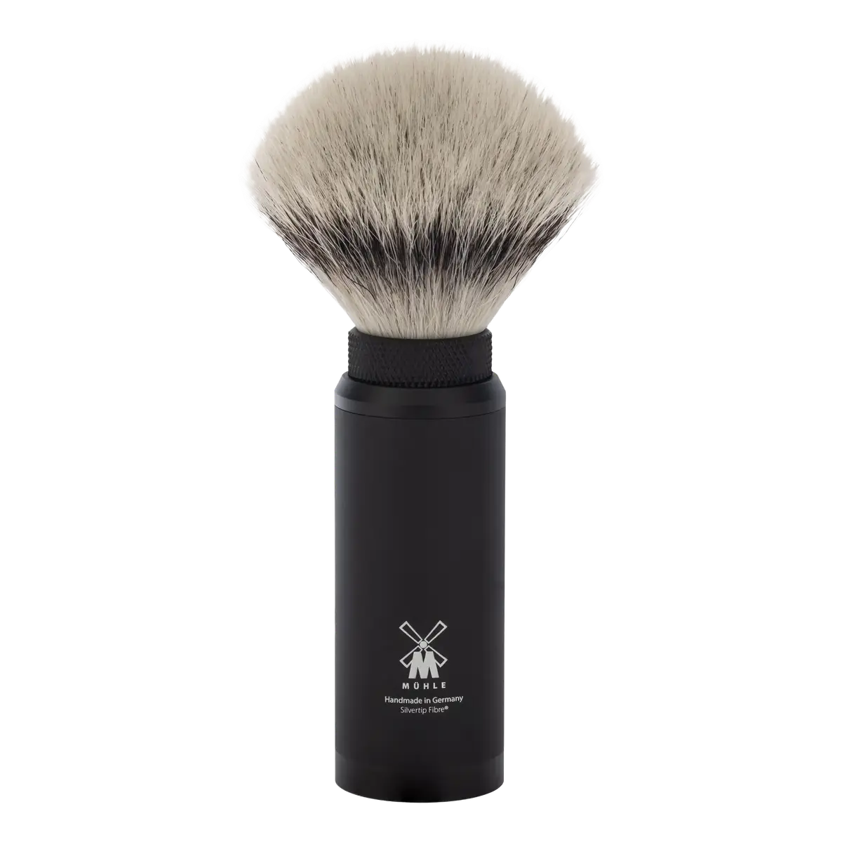 Mühle Silvertip Fibre reisebarberkost aluminium