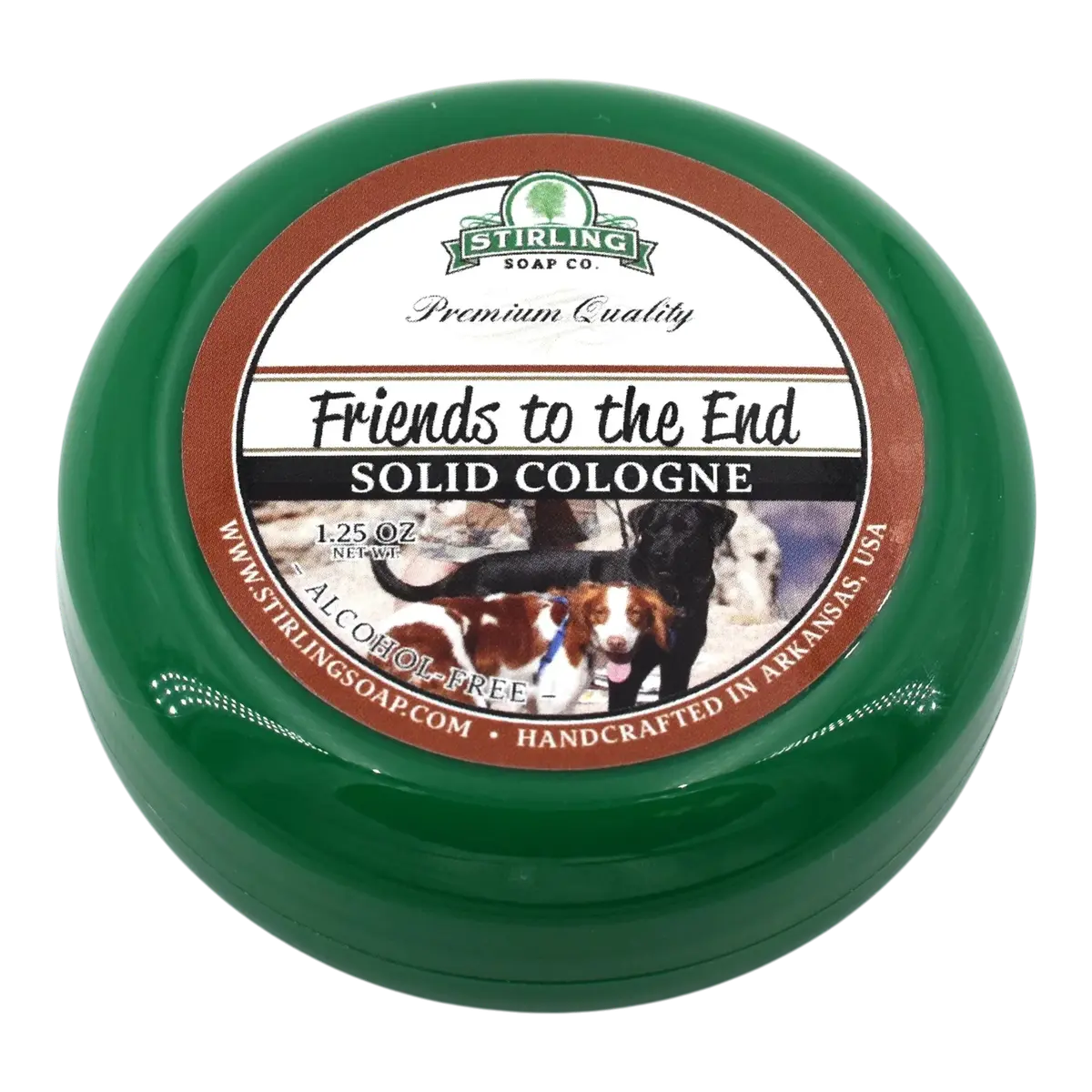 Stirling Soap Co. Friends to the End Solid Cologne