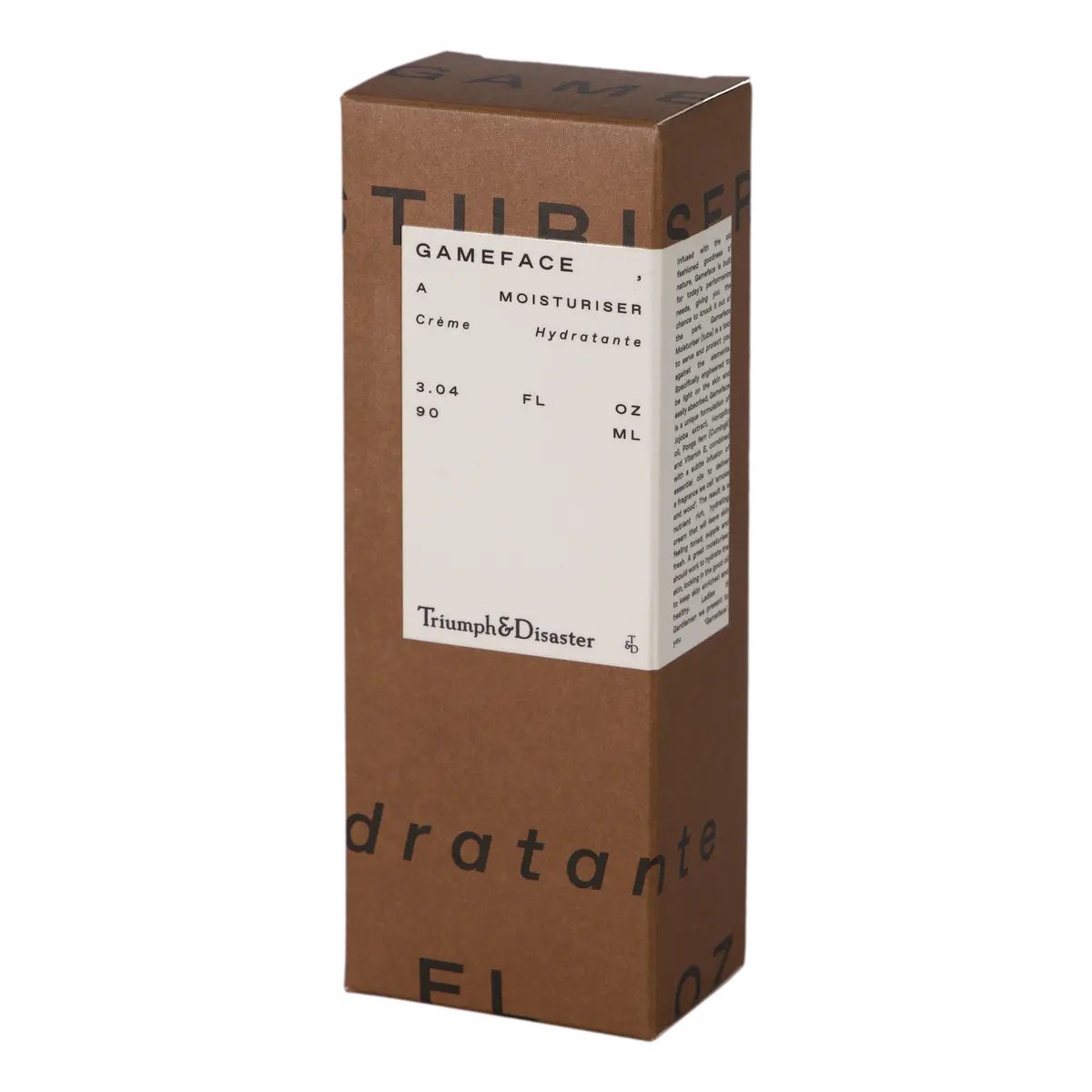 Triumph & Disaster Gameface Moisturiser tube