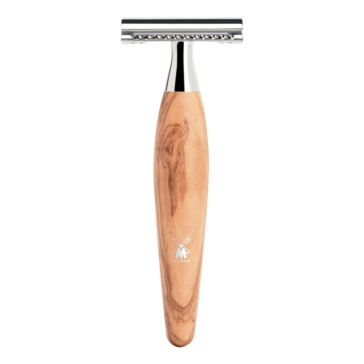Mühle Kosmo R870 tradisjonell barberhøvel - Oliventre