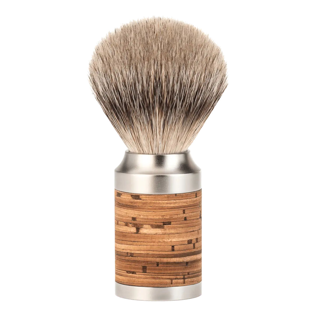 Mühle ROCCA Silvertip Badger barberkost i rustfritt stål