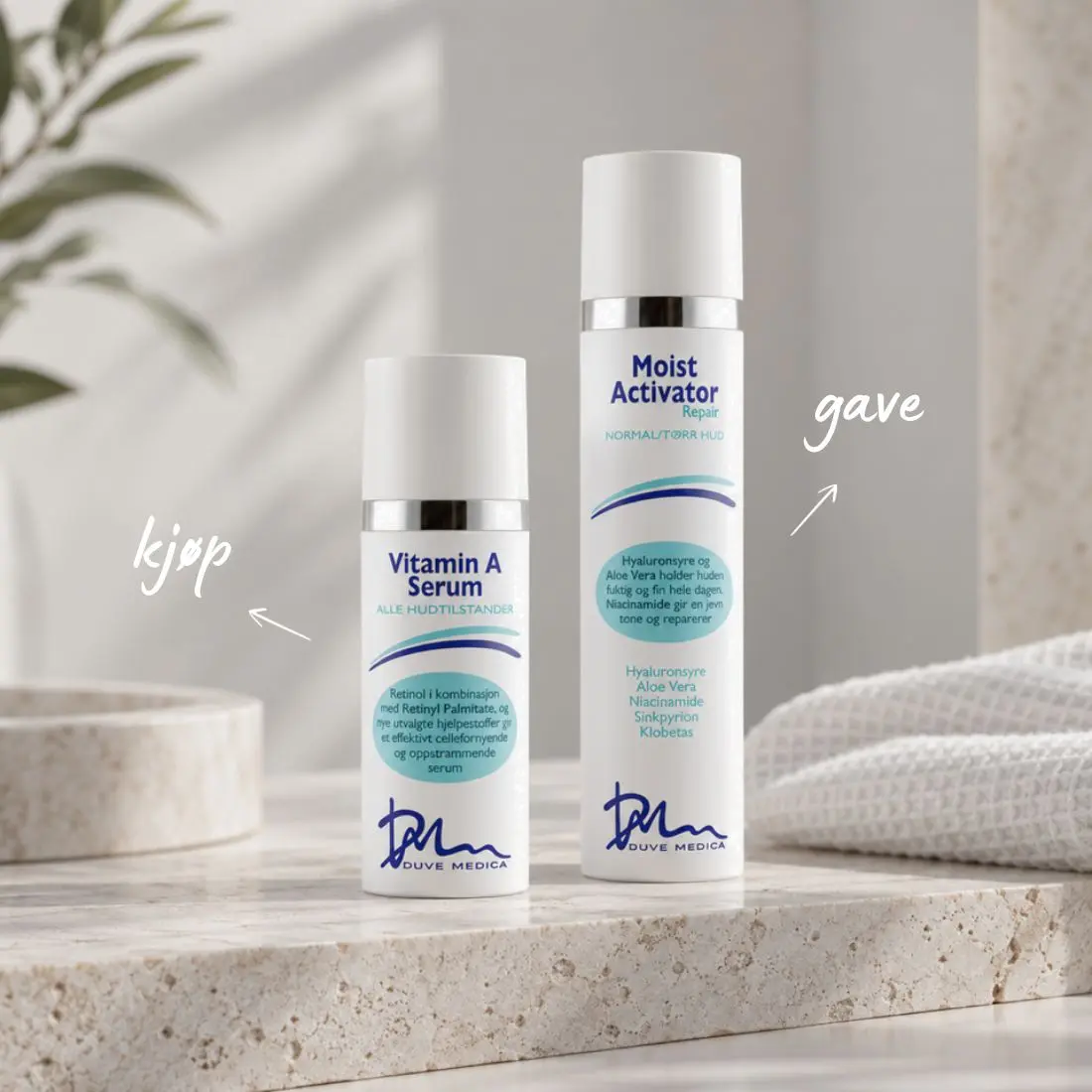 Vitamin A Serum + Moist Activator
