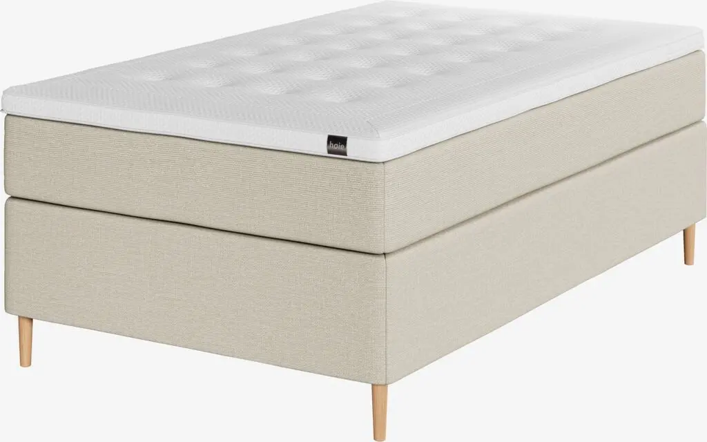 Kontinentalseng 120x200 HØIE EIO + FLUO beige-93 medium