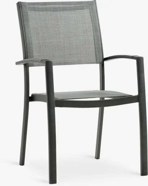 Stablestol STRANDBY grå