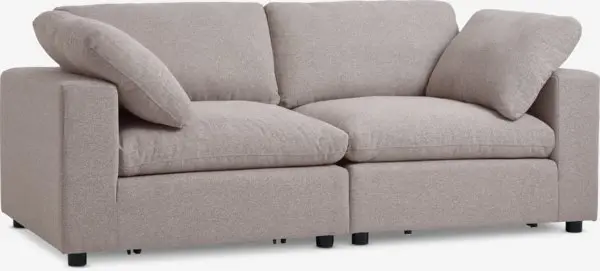 Modulsofa LYBY 2-seter sand stoff