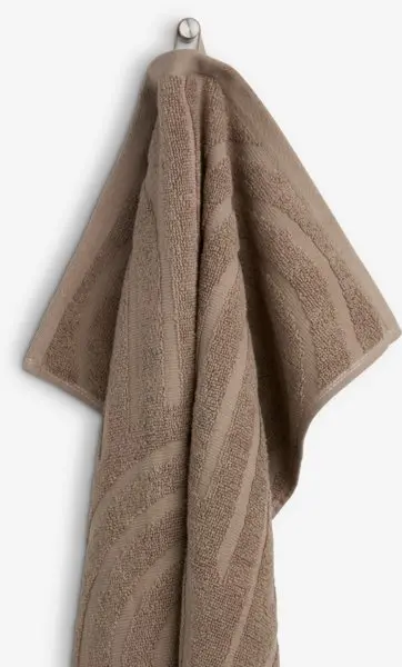 Håndkle IDALA 50x90cm mørk sand