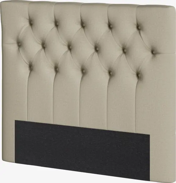 Sengegavl 140x123 VALEN sand-91