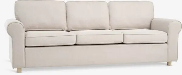 Sofa FERRITSLEV 3-seter beige stoff
