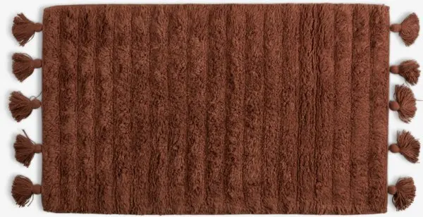 Badematte SVARTE 50x80cm terracotta