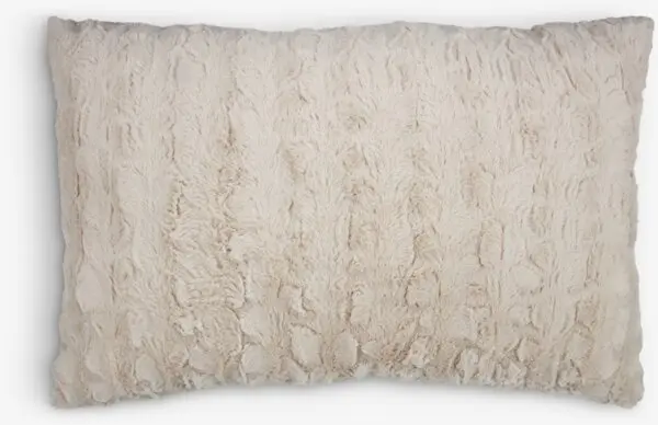 Ryggpute MYGGBLOM 50x70 beige