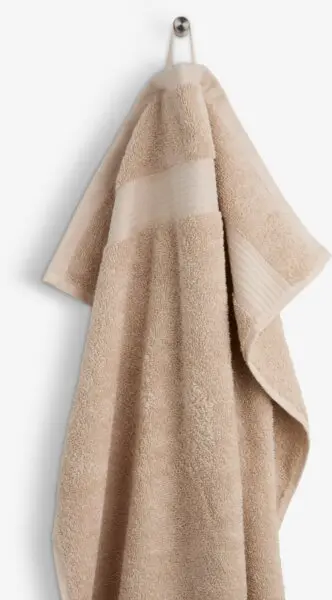 Badehåndkle KARLSTAD 70x140cm sand