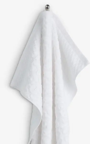 Badehåndkle STIDSVIG 70x140cm hvit