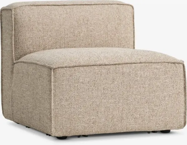 Sofamodul SKIBBY midt sand stoff