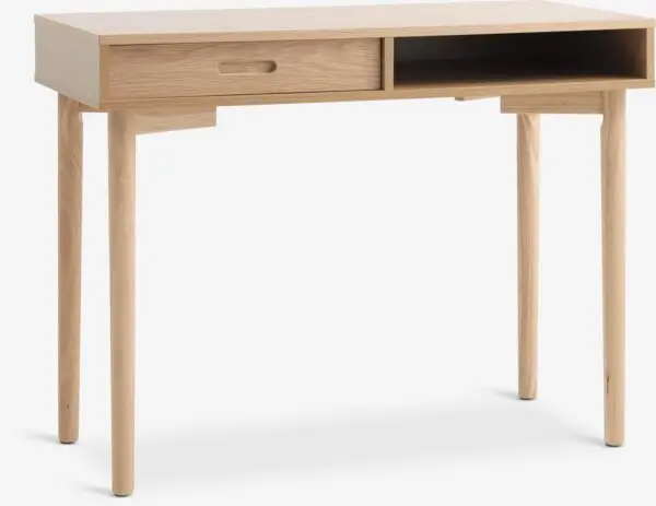Skrivebord MARSTRAND 50x100 natur eik