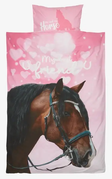 Sengesett HILDUR 140x200 rosa