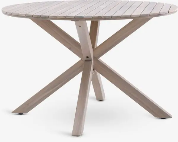 Hagebord FUGLSAND Ø120 hardtre