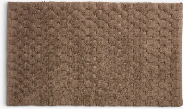 Badematte BORGHOLM 50x80cm mørk sand