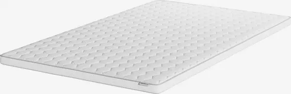 Overmadrass 120x200 KVISTEN grå