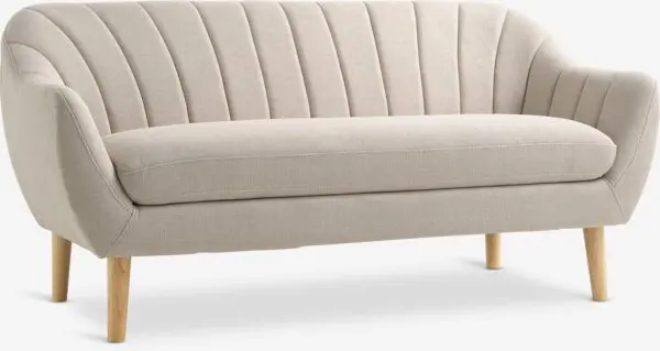 Sofa EGEDAL 2,5-seter beige stoff