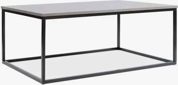 Sofabord DOKKEDAL 75x115 betongfarget