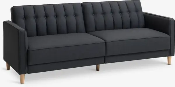 Sovesofa TIVEDEN mørk grå stoff
