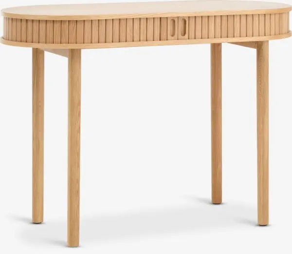 konsollbord LYNGVIG 50x110 2 sjalusidører natur eik