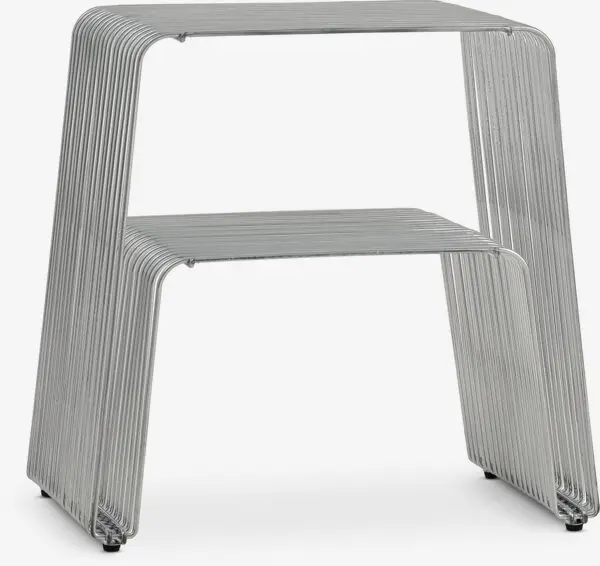Pidestall UDBY 36x46 1 hylle krom