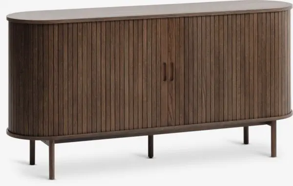 Skjenk LYNGVIG B160cm 2 sjalusidører mørk eik
