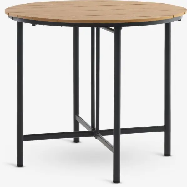 Hagebord HOVVIG Ø90xL18/90 natur