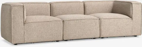 Modulsofa SKIBBY 3-seter sand stoff