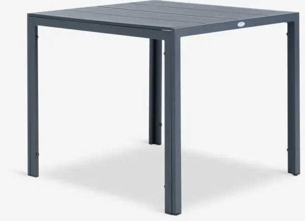 Hagebord MADERUP B90xL90 svart