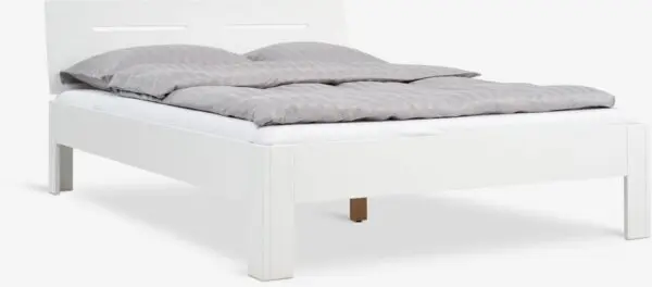 Sengeramme OLSKER 140x200cm hvit