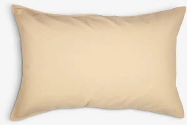 Putetrekk GRO vasket bomull 50x70/75 blek kaki