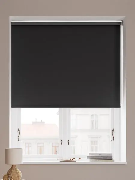 Rullegardin lystett BOLGA 100x170cm svart