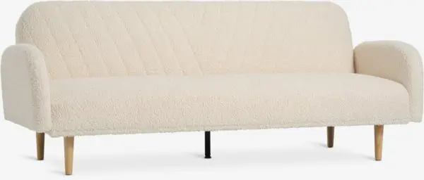 Sovesofa PARADIS offwhite teddy