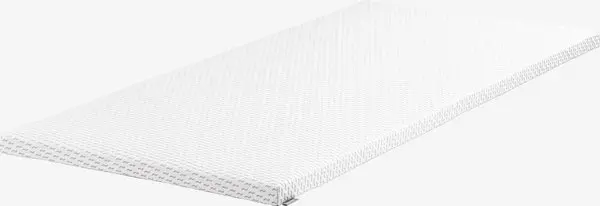 Overmadrass 75x200 WELLPUR FRYA grå