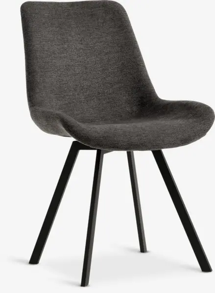 Spisestol HYGUM sving grå/svart