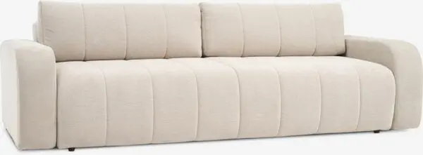 Sovesofa ORMSLEV 3-seter beige stoff