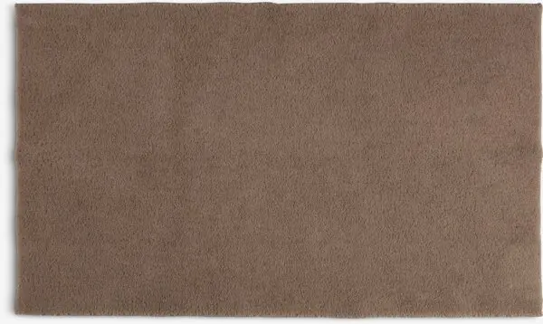 Badematte KARLSTAD 70x120cm mørk sand