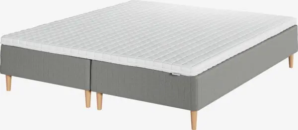 Rammemadrass 160x200 FJELNA + MURU grå-23 Medium