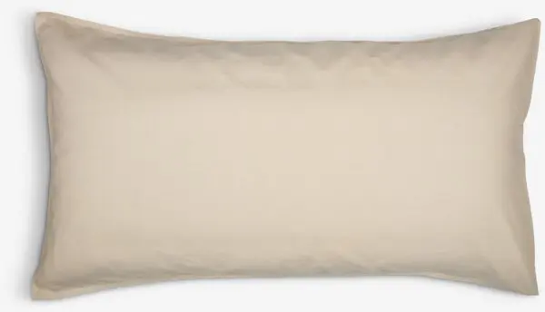 Putetrekk GRO vasket bomull 70x100 beige