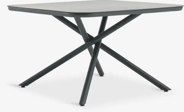 Hagebord GOTHENBURG B120xL120 grå