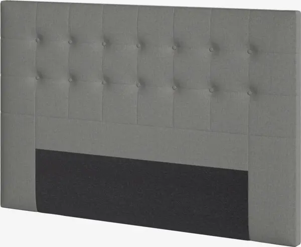 Sengegavl 150x124 NISA grå-23