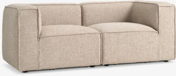 Modulsofa SKIBBY 2-seter sand stoff