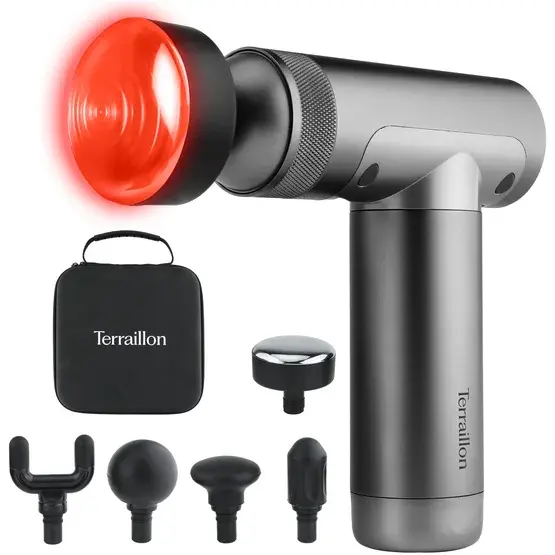 Terraillon Massasjepistol Muscle Massager med varme