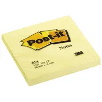 Post-it 654, 76 x 76 mm, 12 stk.